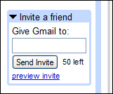 50 Gmail invites